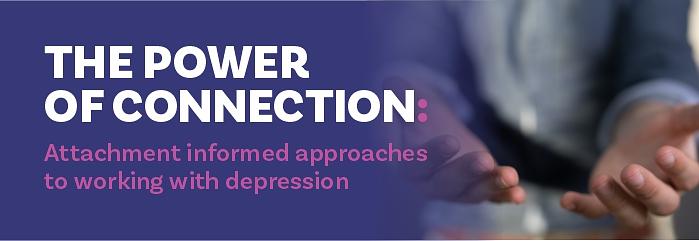 Attachment informed approaches to working with depression - 18 November logo